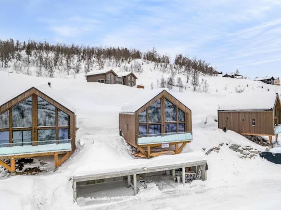 Flygende Utsiktshytte Med Magisk Utsikt Sogndal Exteriör bild