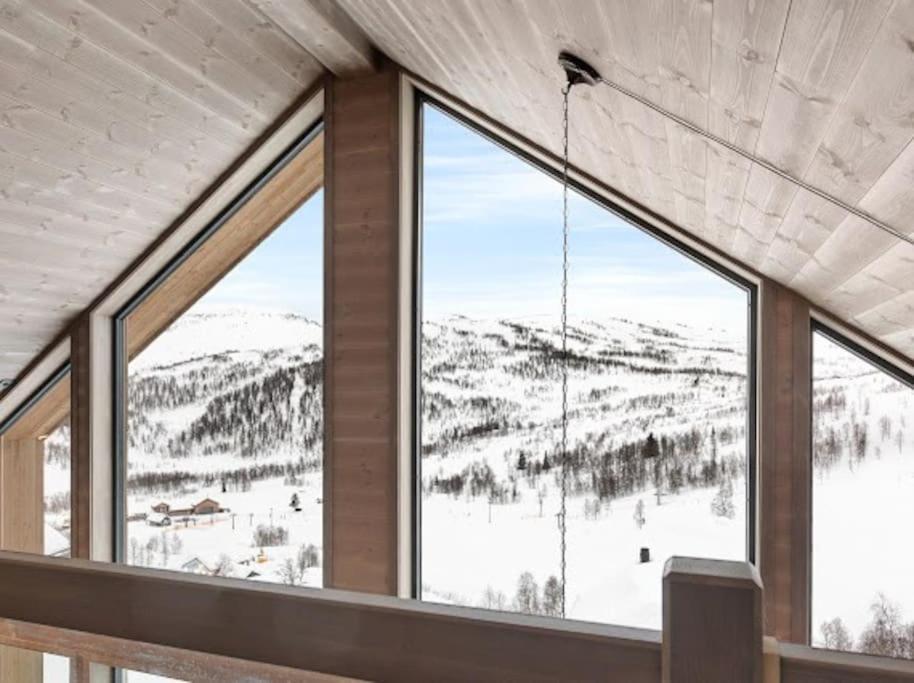 Flygende Utsiktshytte Med Magisk Utsikt Sogndal Exteriör bild