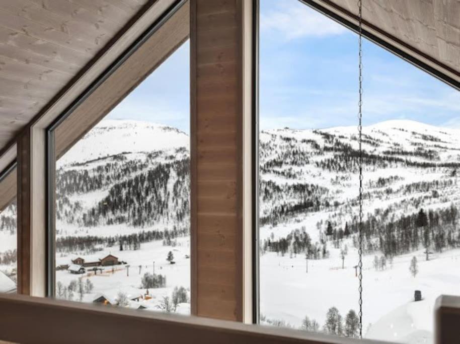 Flygende Utsiktshytte Med Magisk Utsikt Sogndal Exteriör bild