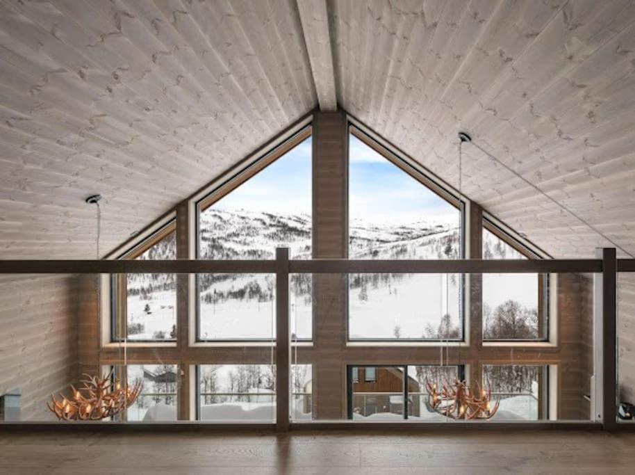 Flygende Utsiktshytte Med Magisk Utsikt Sogndal Exteriör bild
