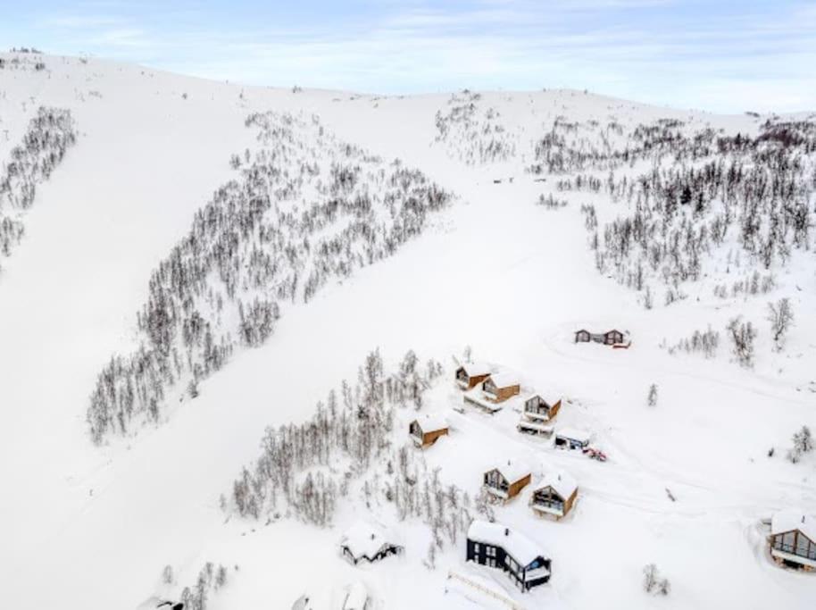 Flygende Utsiktshytte Med Magisk Utsikt Sogndal Exteriör bild